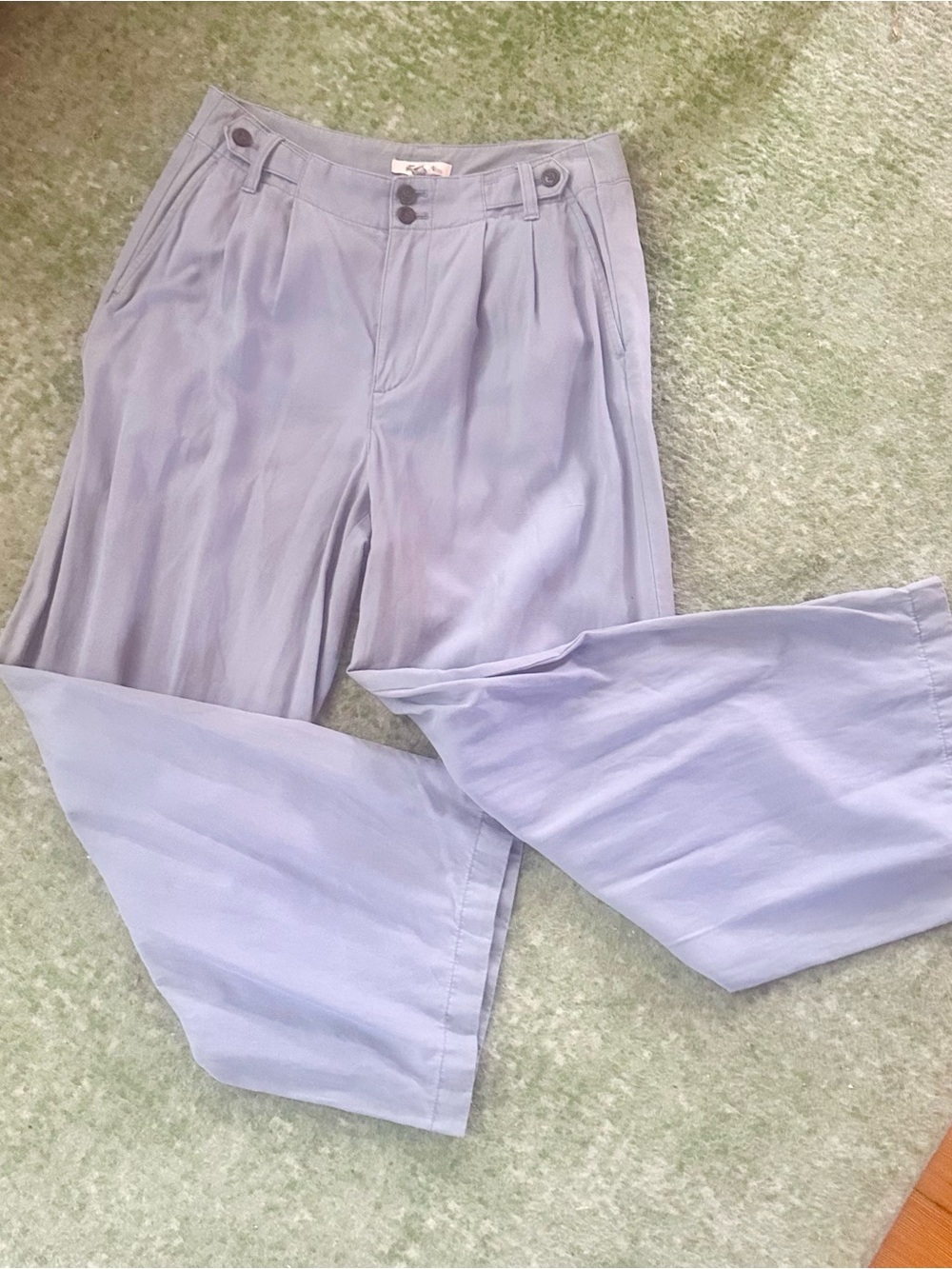 MADEWELL Harlow Best Selling Wide-Leg Trouser. Side Seam & Back Pockets - Picture 10 of 15